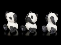 Panda Figuren - Nichts Böses