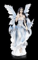 Fairy Figurine - Ramira with two Dragons