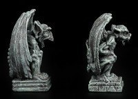 Mini Gargoyle Figures - Set of 2