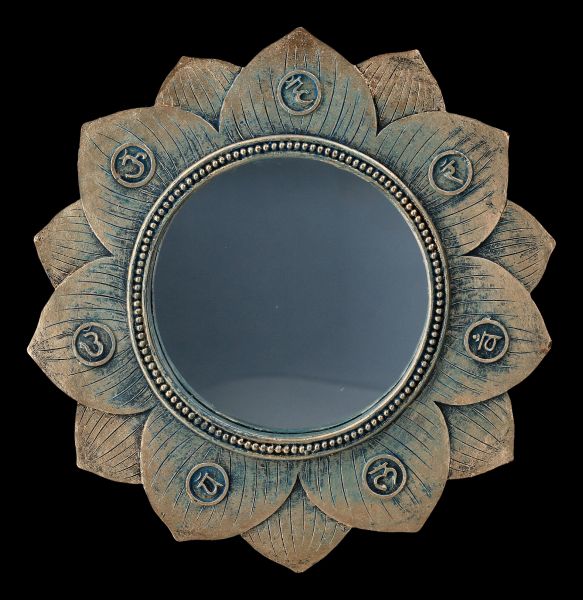 Wall Mirror Chakra - Lotus Flower