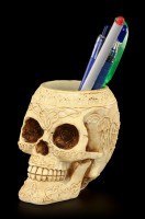 Pen Keeper - Studded Skull