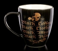 Alchemy Gothic Tasse - Black Coffee, Black Clothes