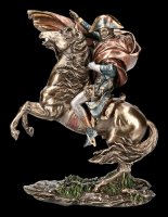 Napoleon Bonaparte Figur mit Pferd - groß