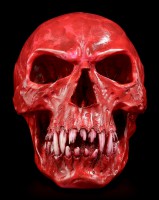 Red Vampire Skull - Skinned