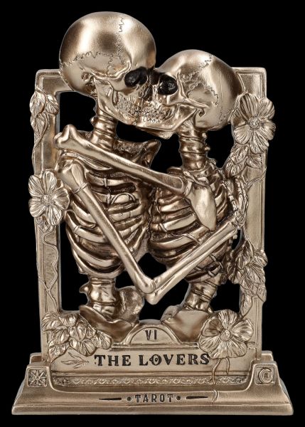 Skelett Dekofigur - Das Liebespaar Tarot
