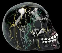 Totenkopf Figur - Blitzschädel Electro mittel
