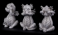 Cute Dragon Set - No Evil