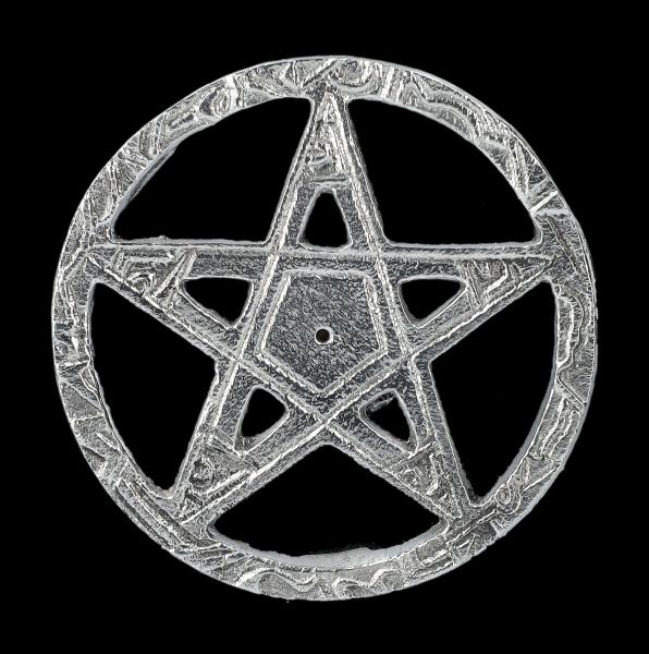 Incense Stick Holder - Metal Pentagram