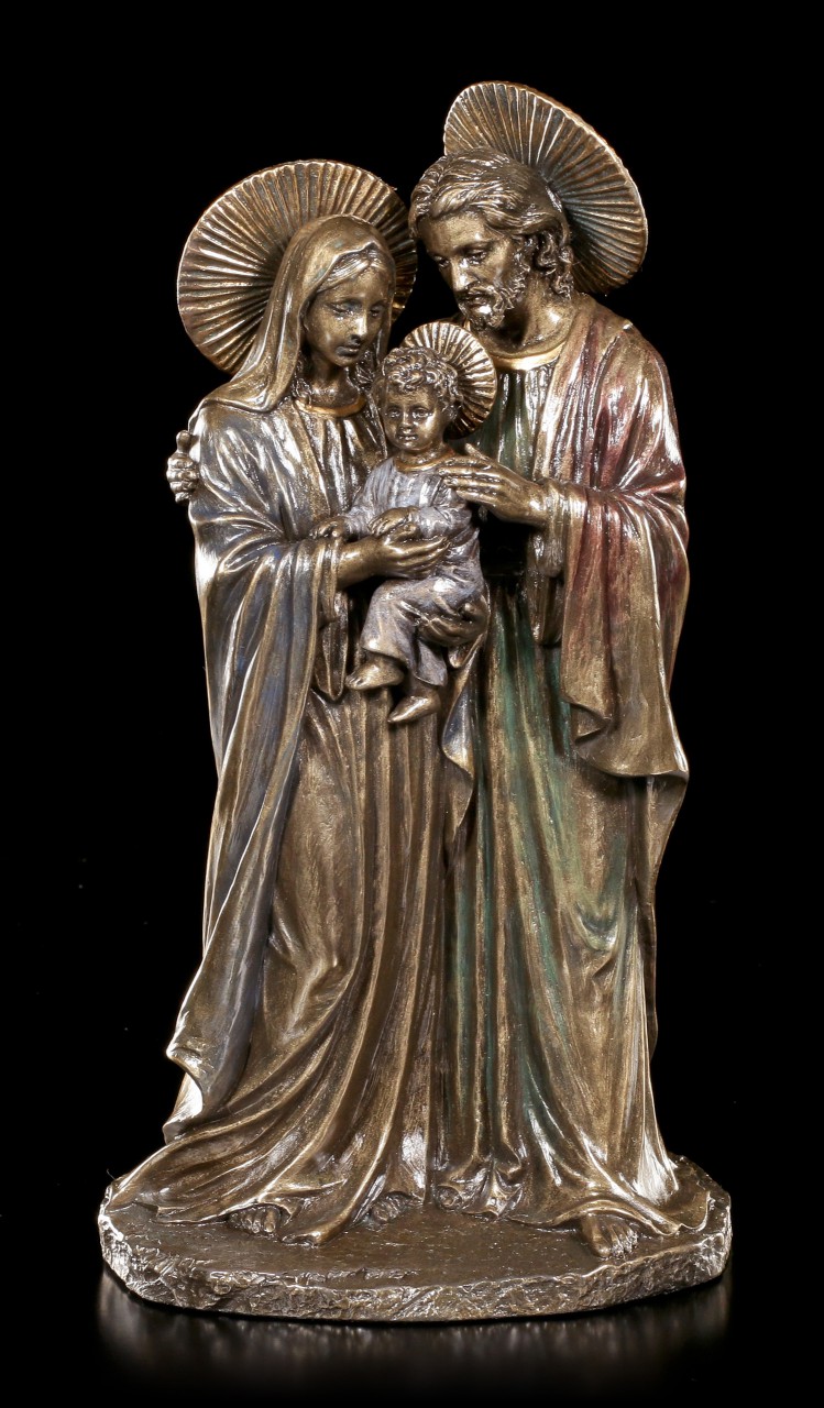 Heilige Familie Figur - Josef, Maria und Jesus