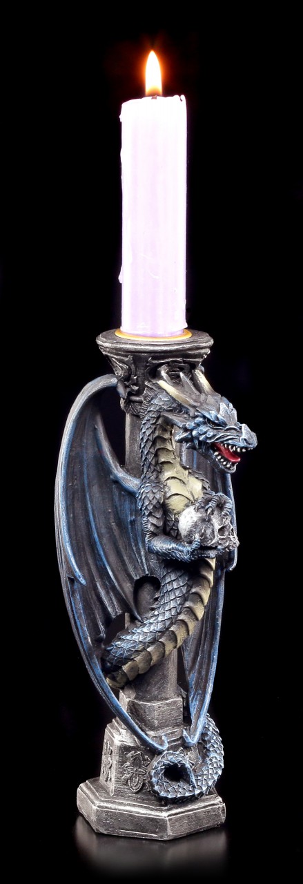 Dragon Candle Holder - Midnight Keeper