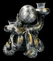 Large Octopus Figurine as Tealight Holder
