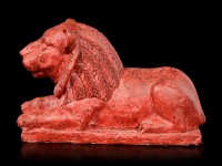 Ancient Egyptian Figurine - Red Lion