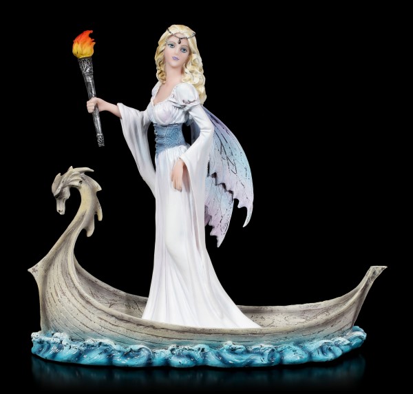 Fairy Figurine - Mystica on Dragon Boat
