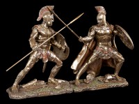 Achilles Figurine - With Spear and Shield to Attack