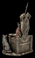 Odin Figurine - Germanic God Father on Throne