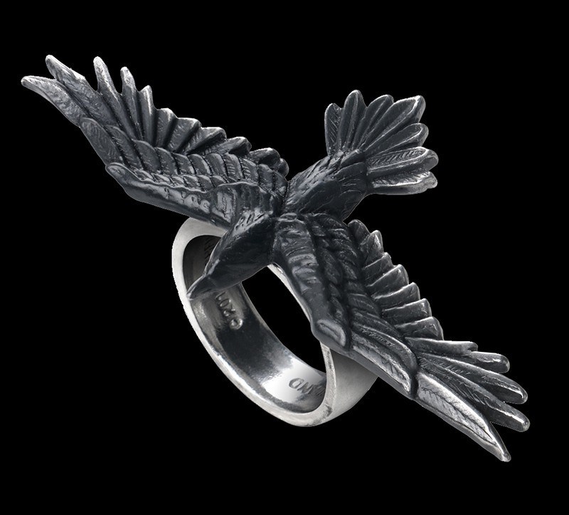 Black Consort - Alchemy Raven Ring