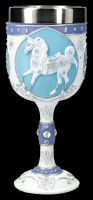 Goblet Horse - Snow Crystal