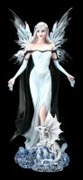Fairy Figurine - Winter Queen with Dragon