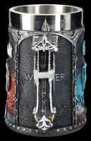 Tankard The Witcher - Ciri Yennefer Geralt