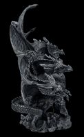 Drachenfigur fünfköpfig - Dark Hydra