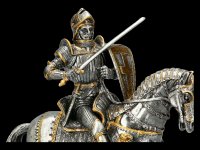 Knight with Sword on Horse
