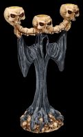 Triple Candle Holder - Grim Reaper Light the Way