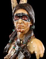 Indian Bust - Indian with Tomahawk