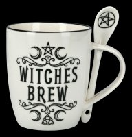 Tasse mit Löffel - Witches Brew
