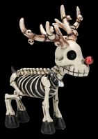 Skelett Rentier Weihnachtsfigur - Rudi