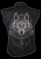 Ärmelloses Worker Shirt - Wolf Dreams
