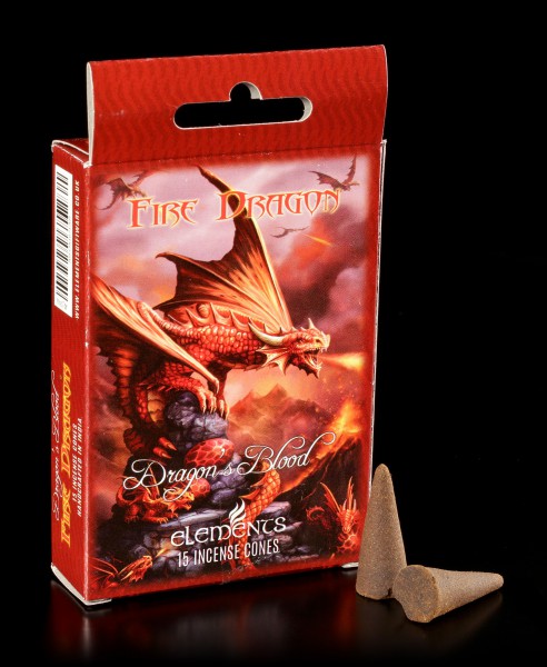 Räucherkegel Drachenblut - Fire Dragon