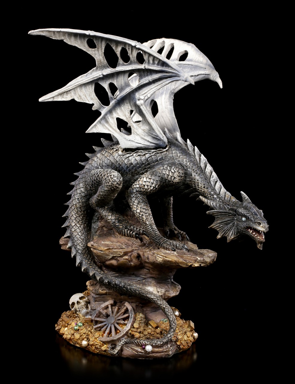 Dragon Figurine - Baal with Treasure
