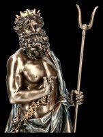 Hades Figur mit Zerberus - Herrscher der Unterwelt
