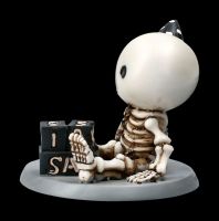 Skeleton Figurine - Lucky on his Birthday