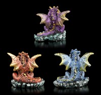 Dragon Figurines Set of 3 - No Evil