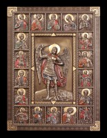 Wall Plaque Icon - Archangel Saint Michael