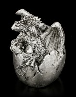 Dragon Baby Set of 4 - silver colored