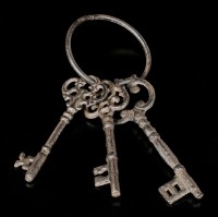 Medieval Bunch of Keys to the Chambers