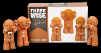 Lebkuchen-Figuren 3er Set - Drei weise Lebkuchenmänner