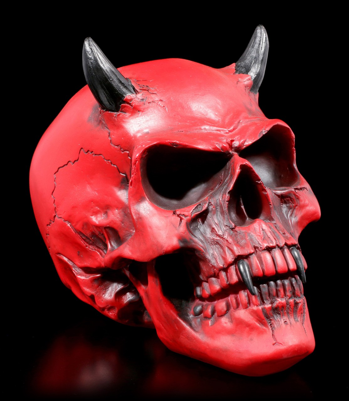 Teufel Totenkopf - Crimson Demon Skull