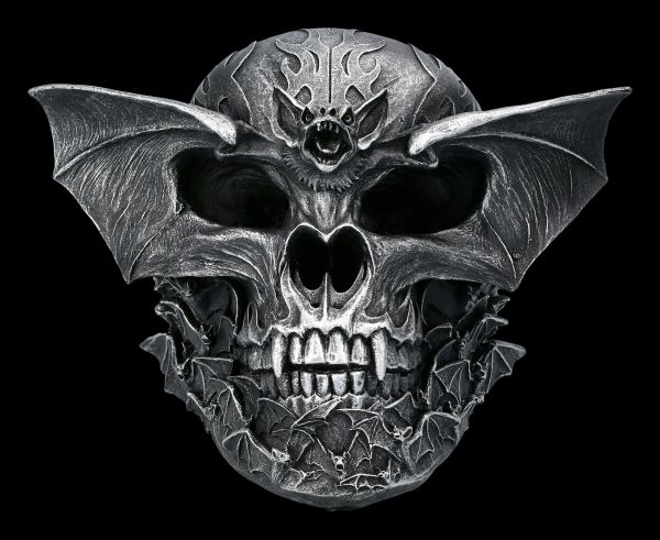 Skull Figurine - Bat Skull