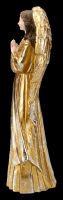 Engelfigur betend - goldfarben 26 cm