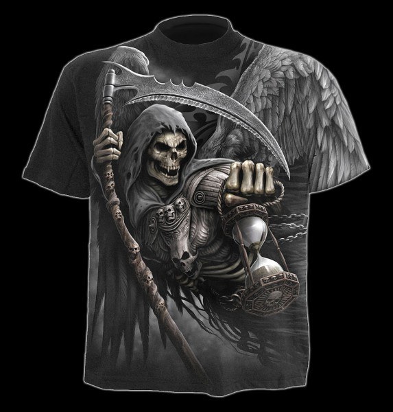 Carving Death Spiral T-Shirt Black