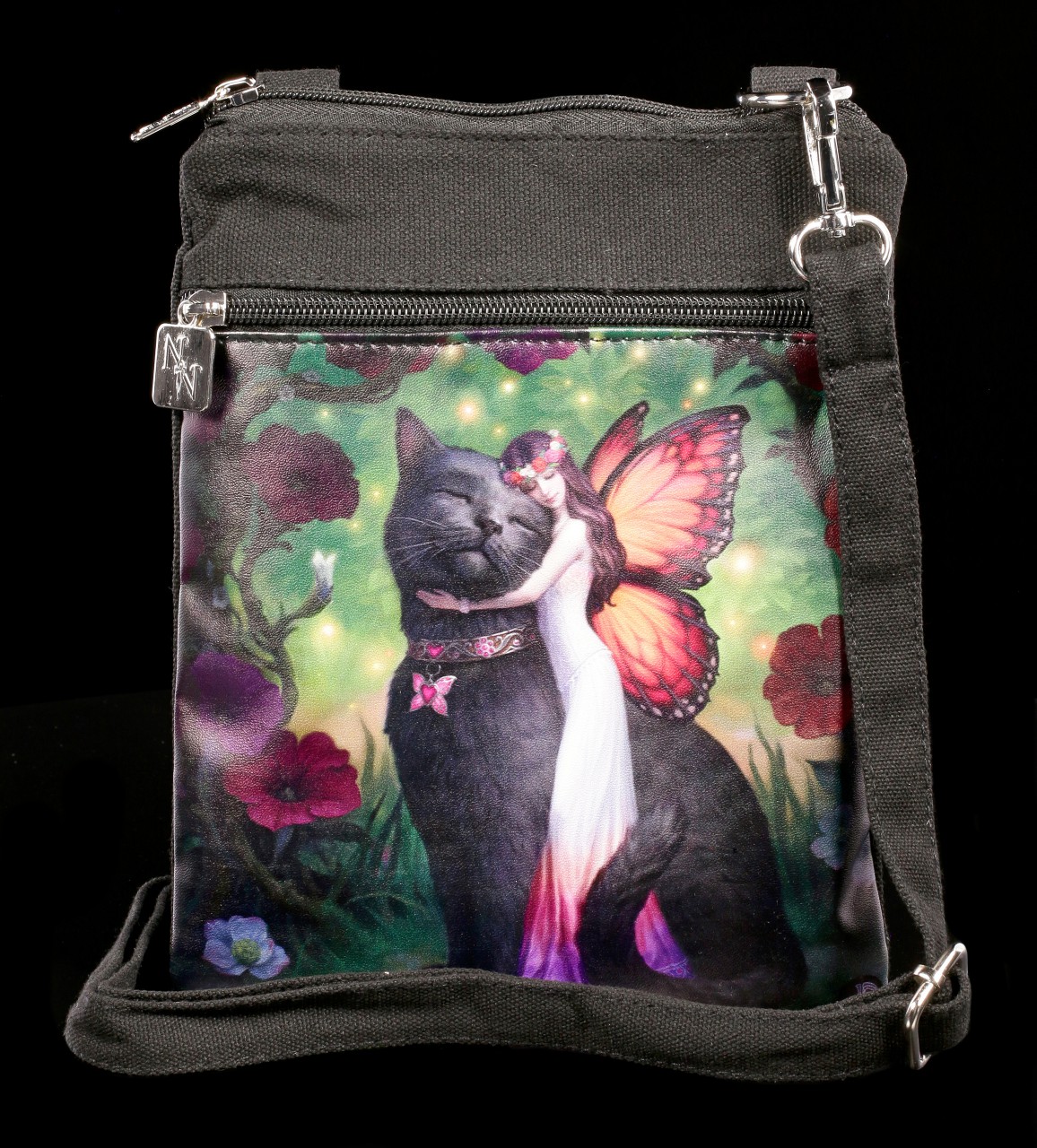 Small Shoulder Bag - Cat and Fairy