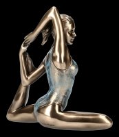 Weibliche Yoga Figur - Eka Pada Rajakapitasana Stellung