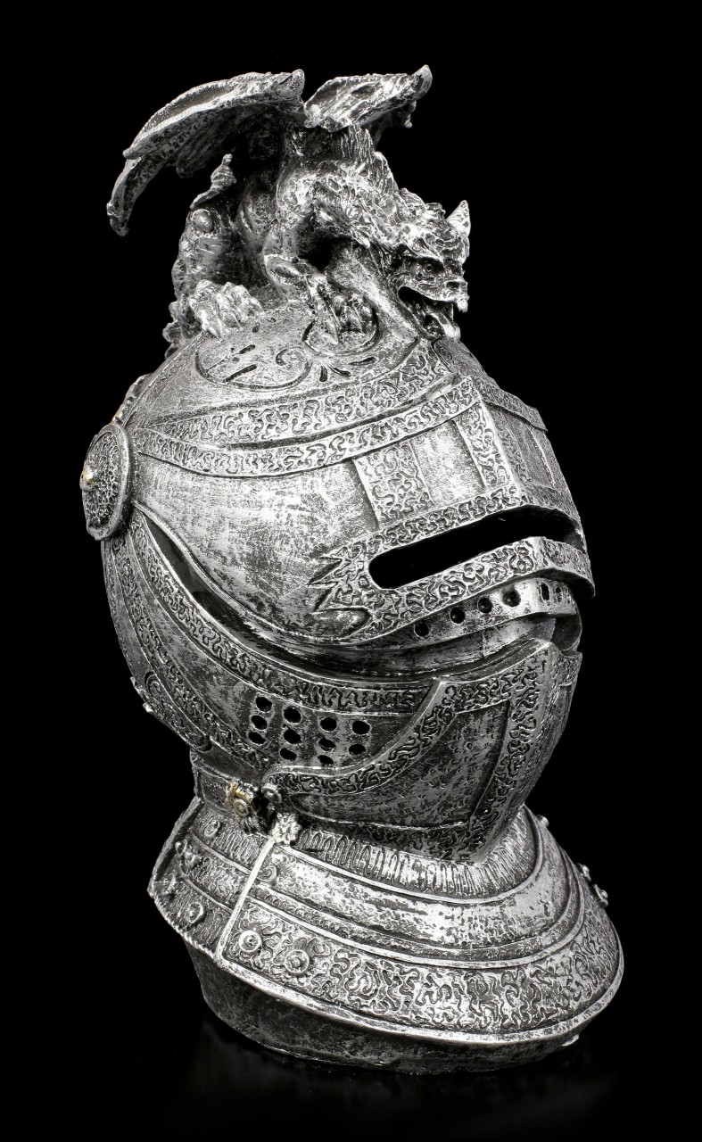 Knight's Money Bank - Helmet with Dragon