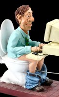 Funny Jobs Figurine - Important Meeting