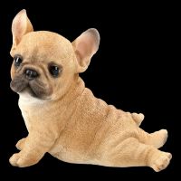 Dog Figurine - French Bulldog Puppy
