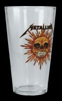 Drinking Glass Metallica - Sun