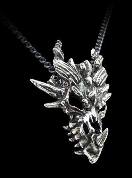 Alchemy Metal Wear - Halskette - Dragon Skull